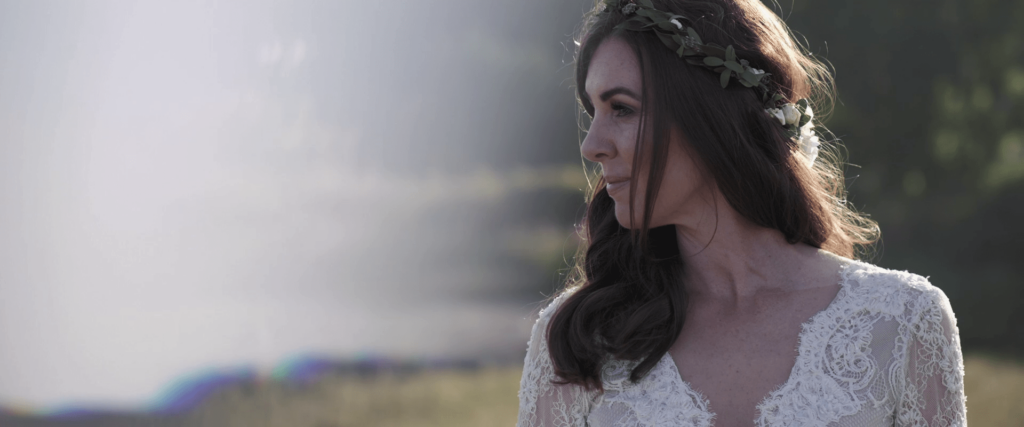 Angelsey Bride on beach
