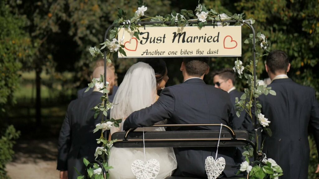 just married
